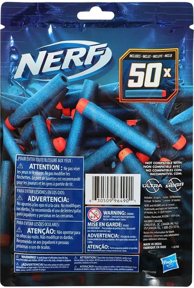 Nerf Elite 2.0 Dart Yedek Paket 50'li