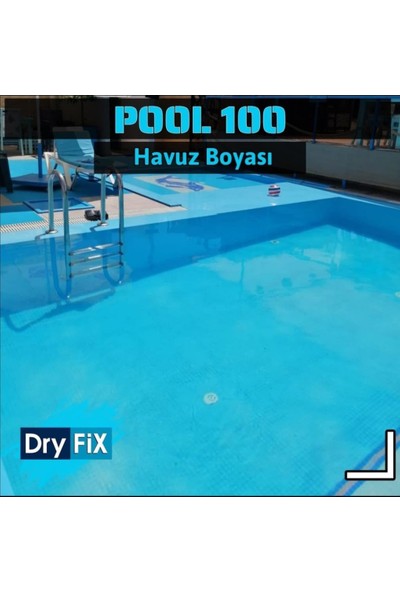 Pamukkale Dryfix POOL100 Havuz Boyası Mavi 4.5 kg