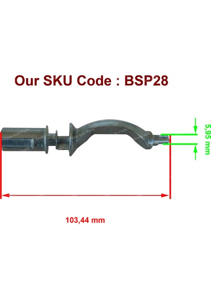 BSP28 BMW Mini Cooper İçin Kontak Şaft Kilit Silindir Mili