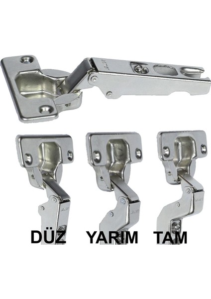 Star Düz Menteşe Dolap Kapak Menteşesi
