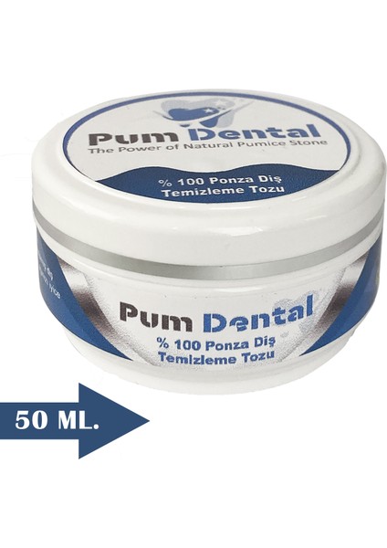 Pumice World Pum Dental Diş Parlatıcı Toz 50 Ml.