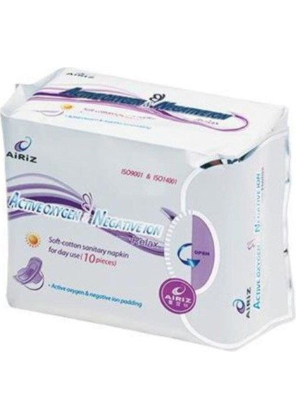 Airiz Tiens Hijyenik Kadın Pedi Gündüz Seti 10'lu 2 Paket , Günlük Seti 30'lu 2 Paket Myc2