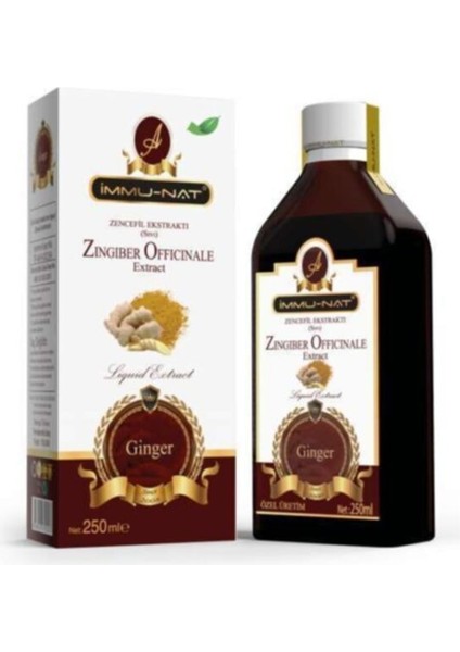 Immu-Nat Zencefil Sıvı Ekstraktı 250 ml