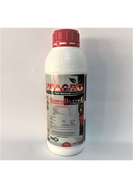 Sampadazyme Sıvı Organik Bitki Besini 1 Lt. (Çiçekler+Sebzeler+Meyve Agaçları ve Peysaj Bitkileri)