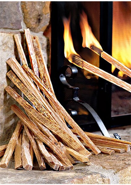 Yöresel 3 kg Doğal Çam Çıra Şömine Mangal Için Doğal Çam Çıra