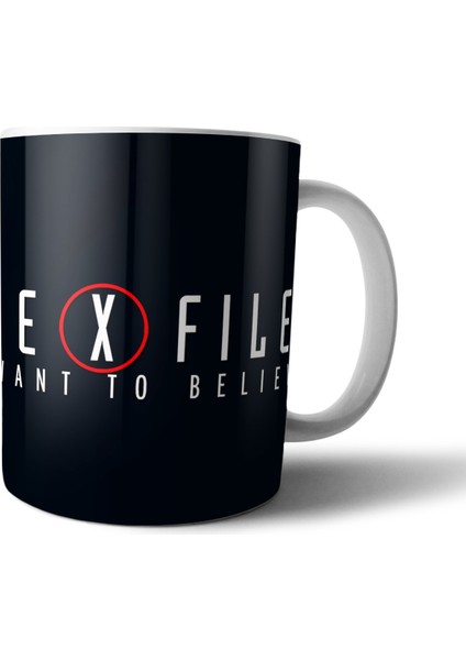 The X-Files Kupa Bardak Model 2