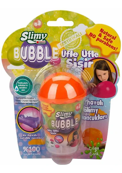 Bubble Slime 60 gr Turuncu