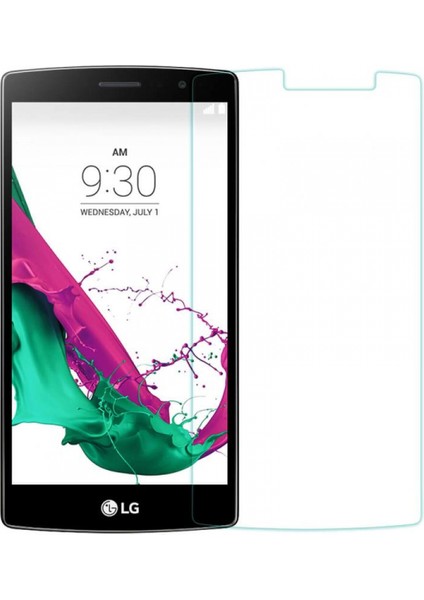 LG G4 Stylus Uyumlu 0.3 mm Ön Koruma Cam Ekran Koruyucu