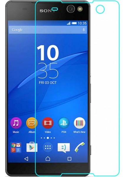 Sony Xperia M5 Uyumlu 0.3 mm Ön Koruma Cam Ekran Koruyucu