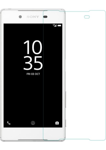 Sony Xperia Z3 Plus Uyumlu 0.3 mm Ön Koruma Cam Ekran Koruyucu