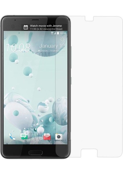 Htc U Ultra Uyumlu 0.3 mm Ön Koruma Cam Ekran Koruyucu