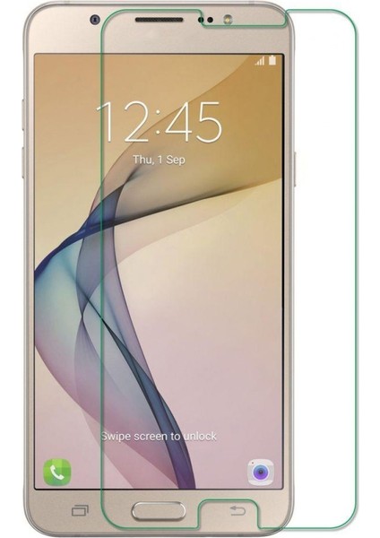 Samsung Galaxy G610 J7 Prime Uyumlu 0.3 mm Ön Koruma Cam Ekran Koruyucu