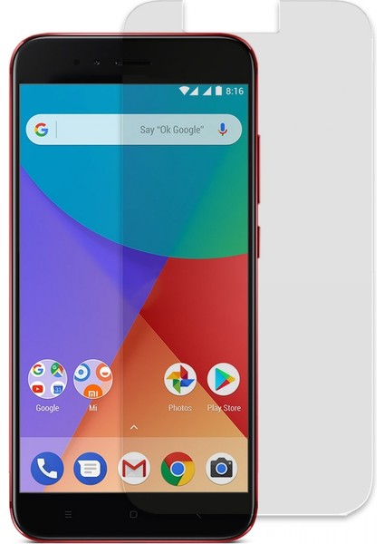 Xiaomi Mi A1 Uyumlu 0.3 mm Ön Koruma Cam Ekran Koruyucu