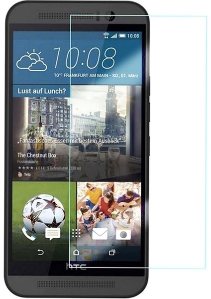 Htc One M9 Plus Uyumlu 0.3 mm Ön Koruma Cam Ekran Koruyucu