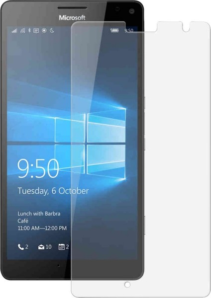 Microsoft Nokia Lumia 950 Xl Uyumlu 0.3 mm Ön Koruma Cam Ekran Koruyucu