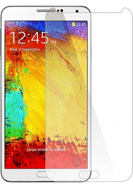 Samsung Galaxy N9000 Note 3 Uyumlu 0.3 mm Ön Koruma Cam Ekran Koruyucu