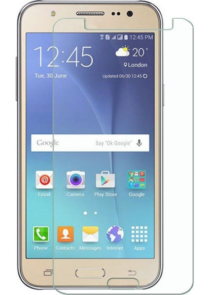 Samsung Galaxy J200 J2 Uyumlu 0.3 mm Ön Koruma Cam Ekran Koruyucu
