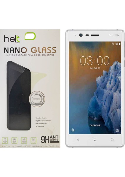 Nokia 3 Uyumlu Ön Koruma Nano Ekran Koruyucu fiyatları