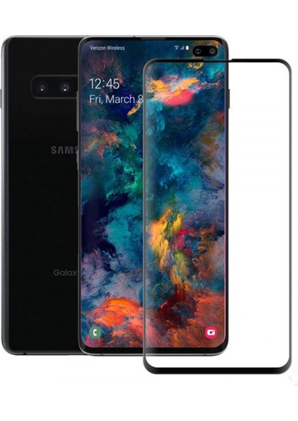 Samsung Galaxy S10 Plus Uyumlu Ön Koruma Polymer Nano Ekran Koruyucu