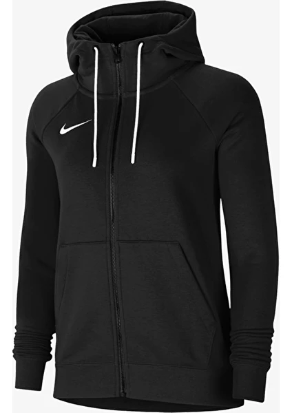 CW6955-010 W Nk Flc PARK20 Fz Hoodie Kadın Sweatshirt