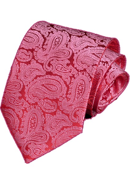 Klasik Avrupa Tarzı 8cm Çiçek Desenli Kravat(Yurt Dışından)