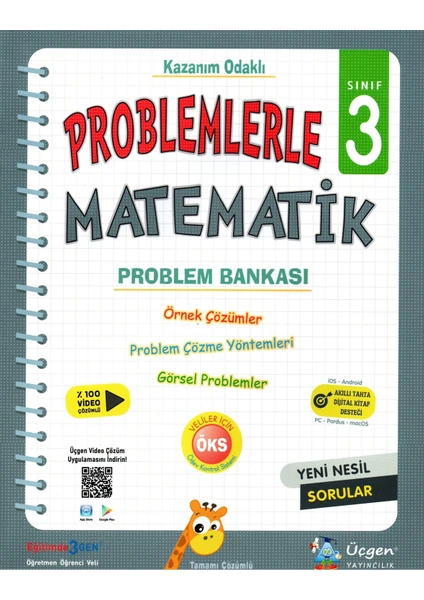 Üçgen Yayıncılık 3. Sınıf Problemlerle Matematik Problem Bankası