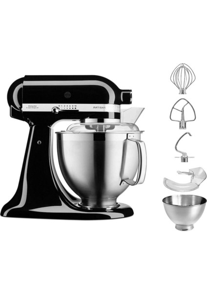 Kitchenaid Artisan 4,8 L Stand Mikser 5KSM185PS Onyx Black-Eob