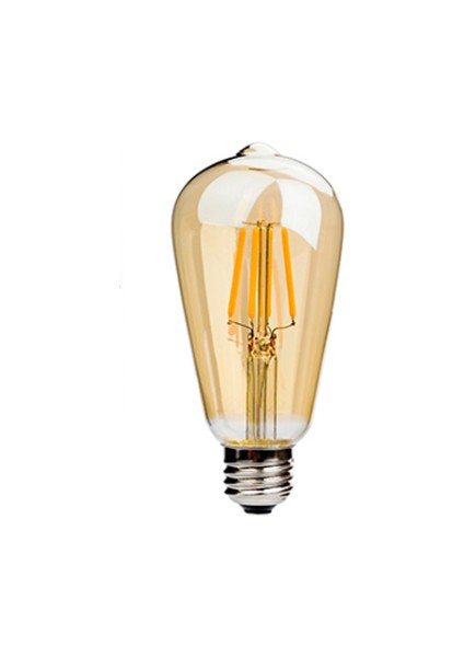 8W Rustik LED Ampul CT-4290 - Amber Renk