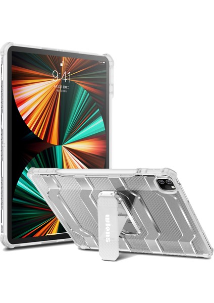 iPad Pro 12.9 2021 / 2020 / 2018 Için Kılıf(Mat Şeffaf) Sunsky iPad Pro 12.9 2021 / 2020 / 2018 Için Kılıf(Mat Şeffaf) (Yurt Dışından)