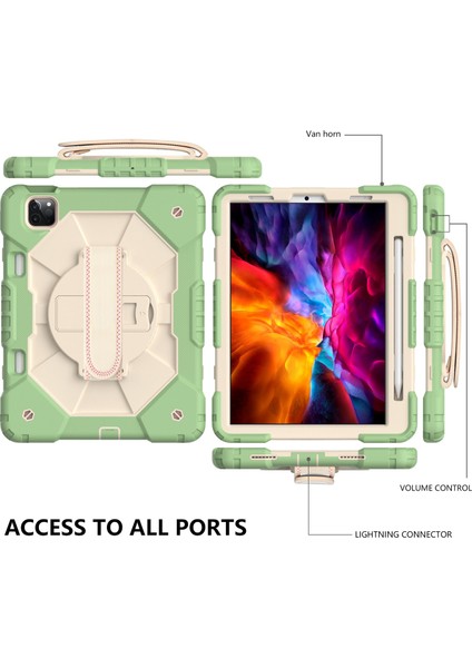 iPad Pro 11 2021 / 2020 / 2018 / iPad Air 4 10.9 2020(MATCHA Yeşil Bej) Kılıf Sunsky iPad Pro 11 2021 / 2020 / 2018 / iPad Air 4 10.9 2020(MOR Bej) Kılıf (Yurt Dışından) modelleri