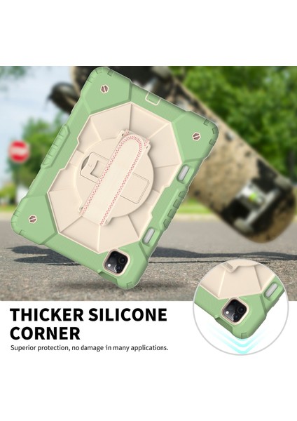 iPad Pro 11 2021 / 2020 / 2018 / iPad Air 4 10.9 2020(MATCHA Yeşil Bej) Kılıf Sunsky iPad Pro 11 2021 / 2020 / 2018 / iPad Air 4 10.9 2020(MOR Bej) Kılıf (Yurt Dışından) fırsatları