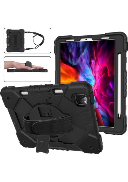 iPad Pro 11 2021 / 2020 / 2018 / iPad Air 4 10.9 2020(SIYAH) Kılıf (Yurt Dışından)