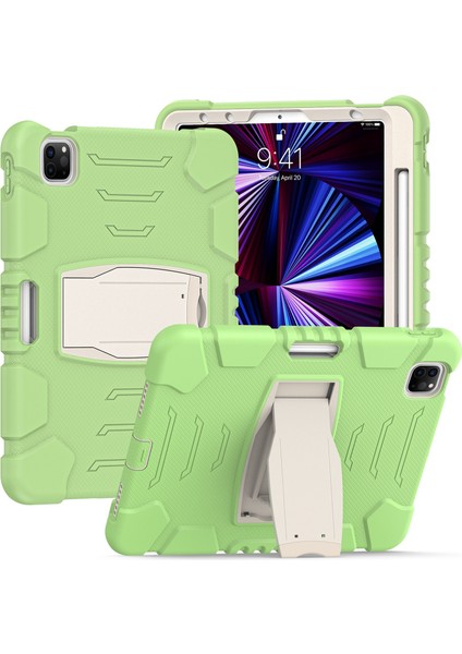 iPad Pro 11 2021 / 2020 / 2018 Kılıf(Matcha Yeşil) (Yurt Dışından)