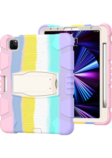 iPad Pro 11 2021 / 2020 / 2018 Kılıf(Renkli Pembe) Sunsky iPad Pro 11 2021 / 2020 / 2018 Kılıf(Kiraz Çiçekleri Pembe) (Yurt Dışından) fiyatları