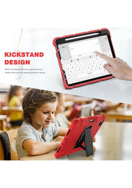 iPad Pro 11 2021 / 2020 / 2018 Kılıf(Kırmızı+Siyah) (Yurt Dışından) indirimleri