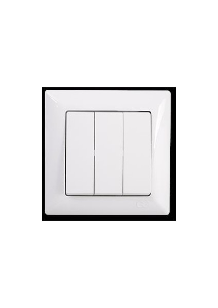 Günsan Visage Üçlü Anahtar, Beyaz