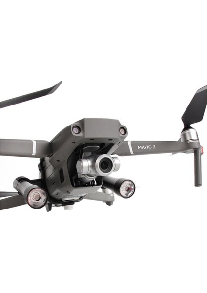 Dji Mavic 2 Pro Için Çift LED Fener Gece Uçuş Seti Açı Ayarlı Çerçeve