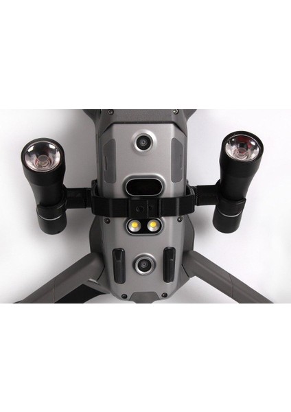 Dji Mavic 2 Pro Için Çift LED Fener Gece Uçuş Seti Açı Ayarlı Çerçeve