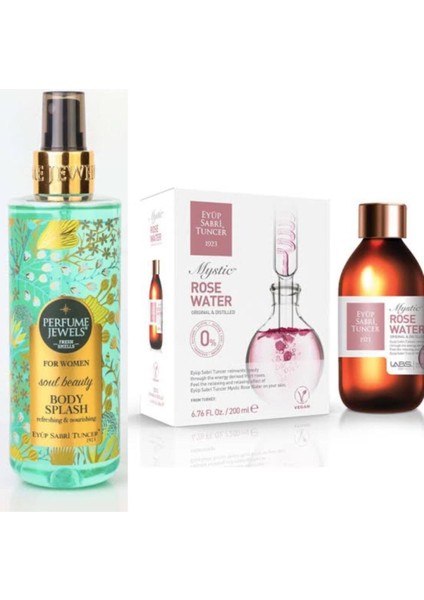 Soul Beauty 250 ml Vücut Spreyi ve Mistik Gülsuyu 200 ml