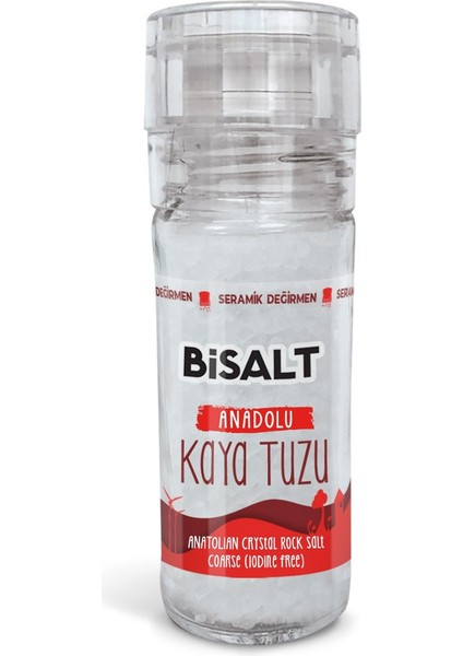 Anadolu Kaya Tuzu Seramik Değirmen 110 gr