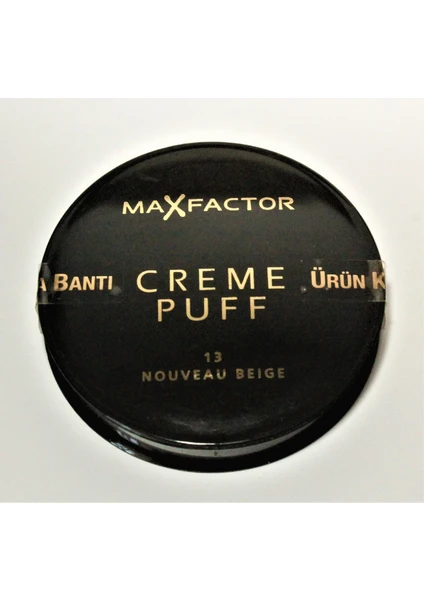 Max Factor Creme Puff Pudra 13 Nouveau Beige