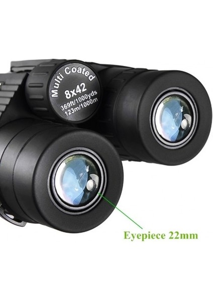 Profesyonel Nikula 8X42 El Dürbünü 123M/1000M fırsatları