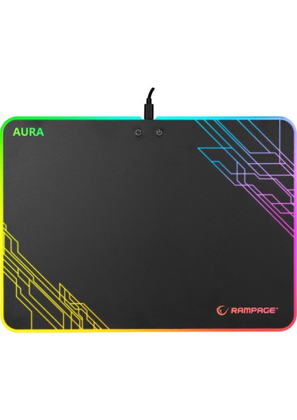 AURA MP-13 360x260x5mm RGB Gaming Mousepad