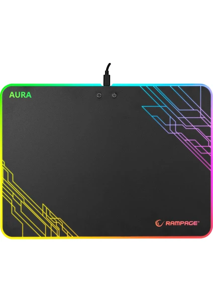 AURA MP-13 360x260x5mm RGB Gaming Mousepad