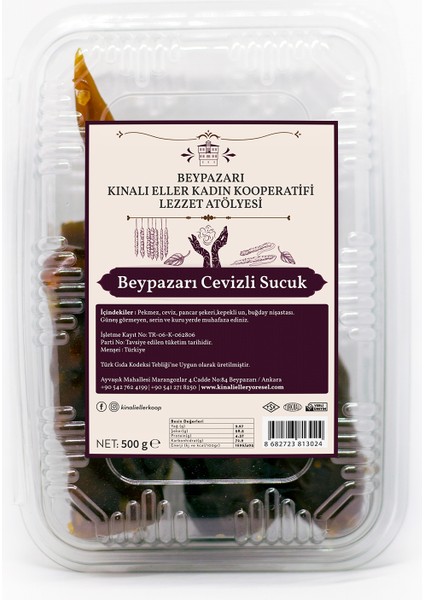 Beypazarı Cevizli Sucuk 500 gr