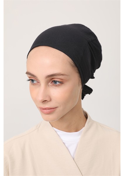 Dikişsiz Bone - Siyah fiyatları