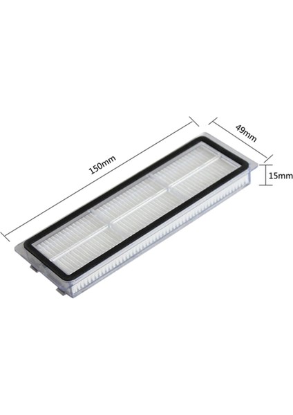 Xiaomi 1c Vacuum Mop (STYTJ01ZHM) Uyumlu 6 Parça Filtre Fırça Seti