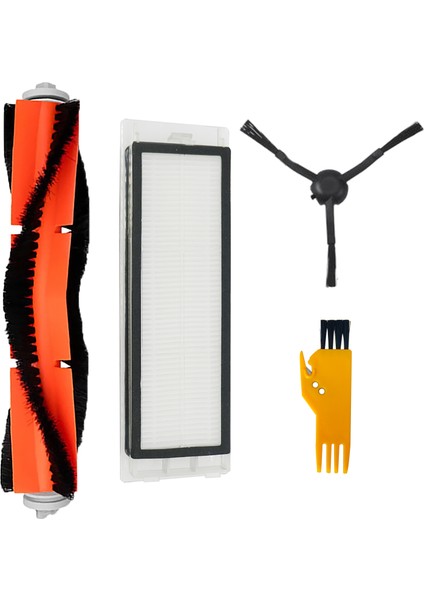 Xiaomi Mop 2 Pro + (STYTJ02ZHM) Uyumlu 4 Parça Yedek Filtre Fırça Seti