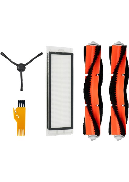 Xiaomi Mop 2 Pro + (STYTJ02ZHM) Uyumlu 5 Parça Yedek Filtre Fırça Seti