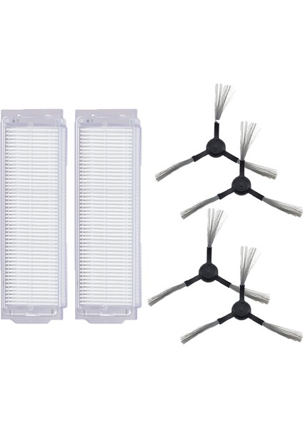 Viomi V2 Pro (STYTJ02YM) Uyumlu 6 Parça Yedek Filtre Fırça Seti